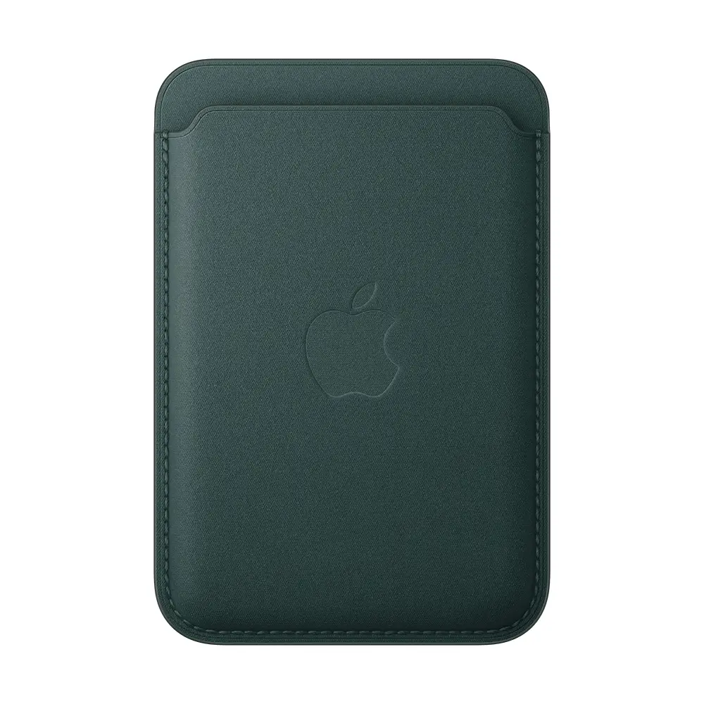 Comprar cartera apple iphone magsafe finewoven verde oscuro | MacStore Online