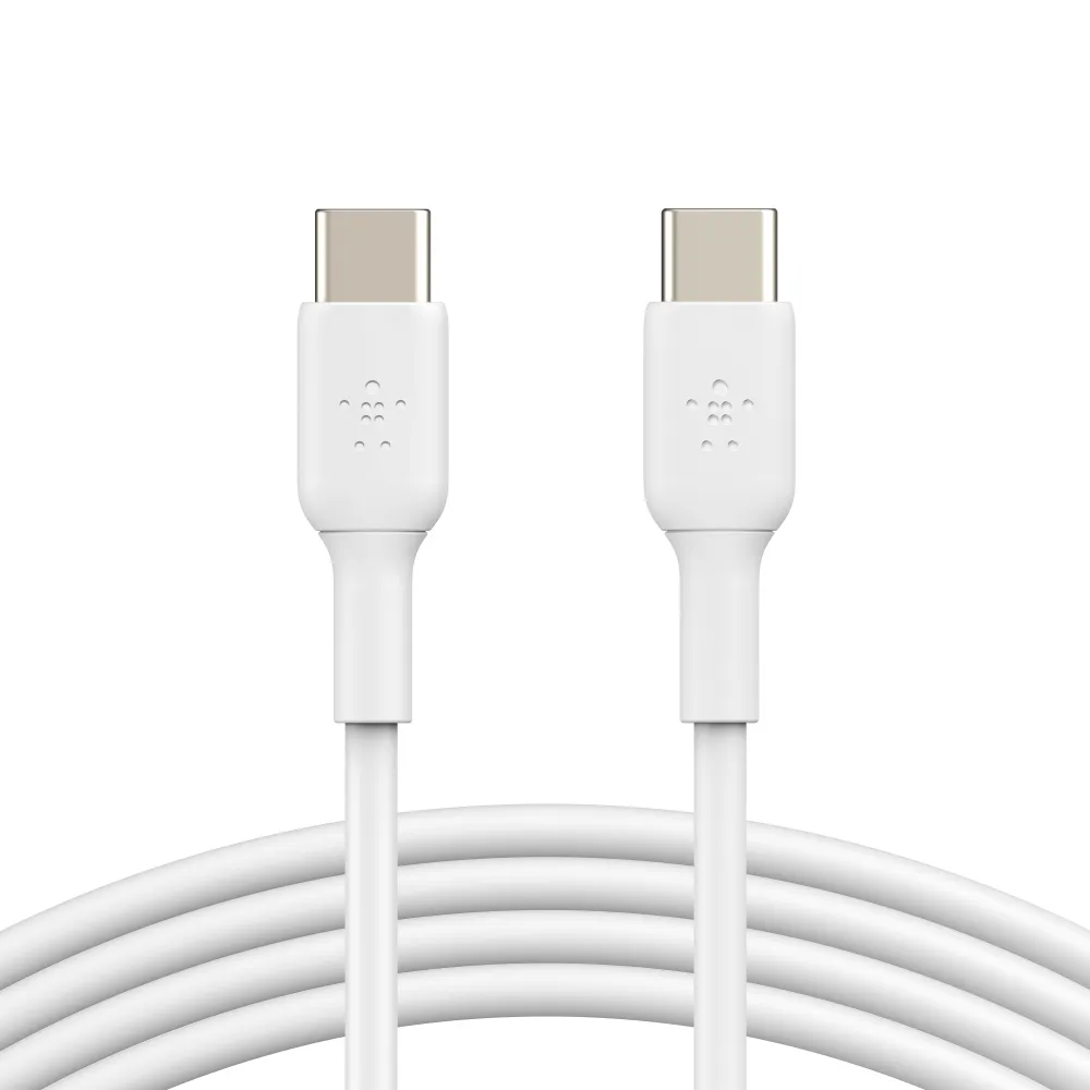 Comprar cable belkin pvc usb c a usb c 2m blanco | MacStore Online