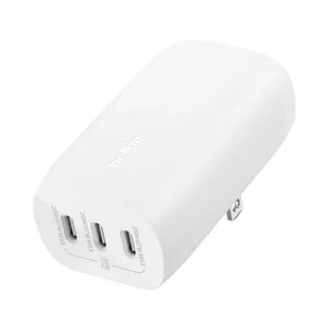 Compra Cargador Belkin WCC002DQWH de Pared 67 W,  Blanco