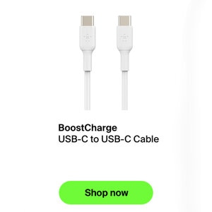 Compra Cable USB Belkin CAB003BT1MWH2PK  USB-C a USB-C Blanco