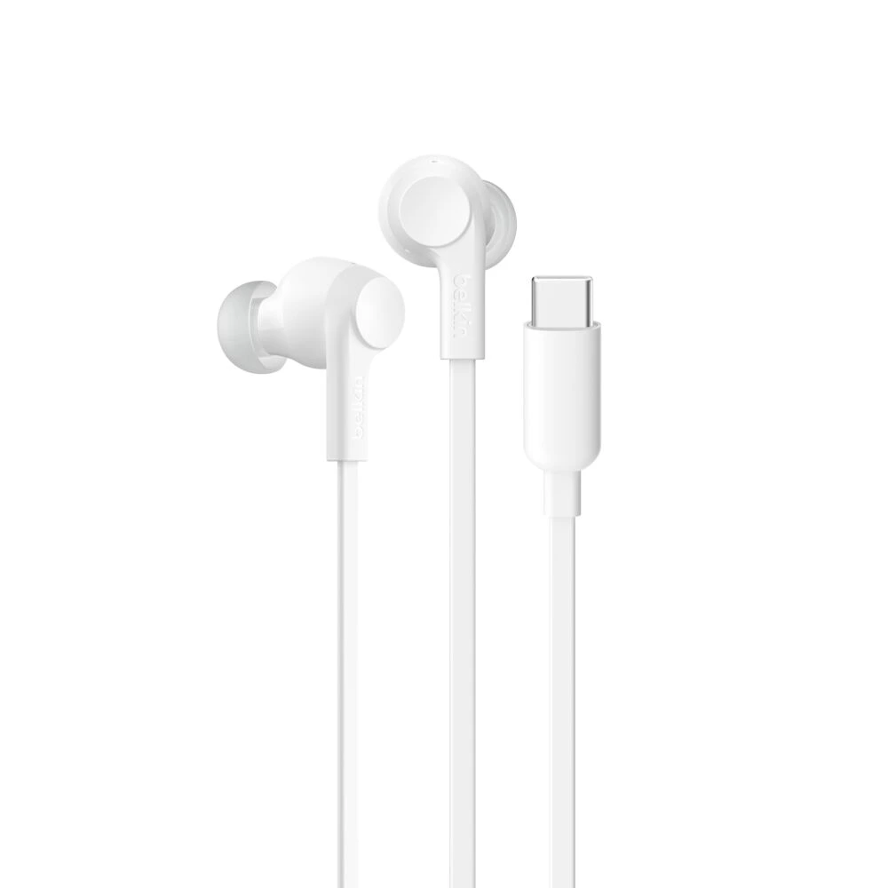 Comprar audifonos belkin g3h0003fqwh cancelacion de ruido usb c blanco | MacStore Online