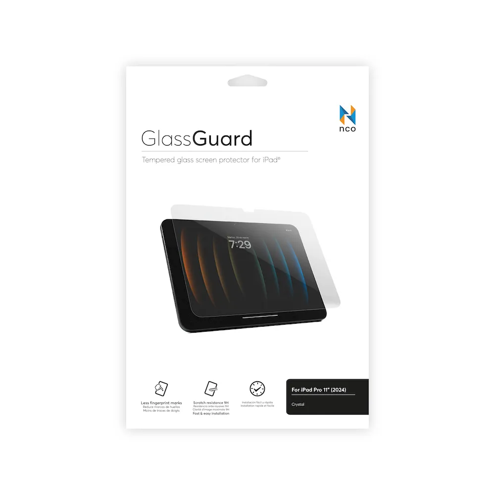 Comprar mica nco glassguard ipad pro 11pulgadas m5 m4 transparente | MacStore Online