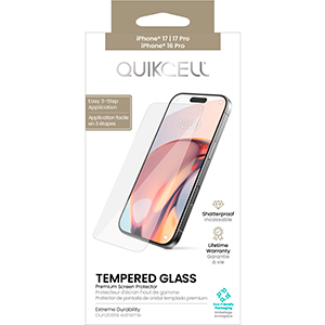 Compra Mica Quikcell Screen Protector iPhone 17/ 17 Pro Transparente