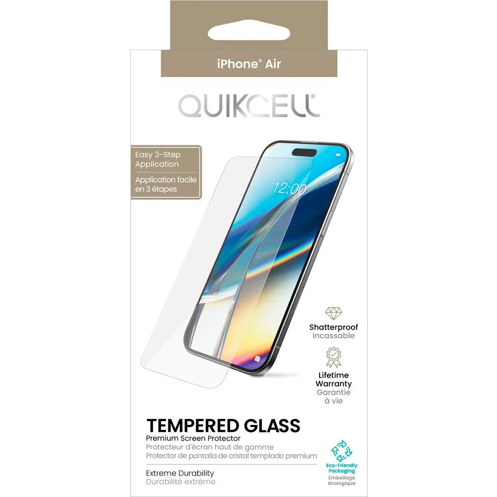 Comprar mica quikcell screen protector iphone air transparente | MacStore Online