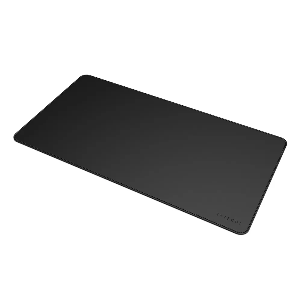 Comprar tapete satechi st ldmk escritorio piel ecologica eco negro | MacStore Online