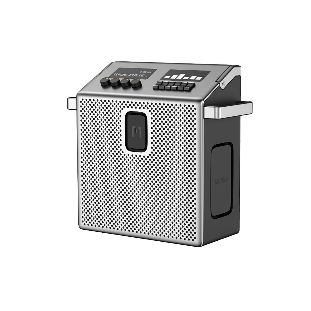 Comprar bocina mondo tmdf 076 mediana bluetooth gris | MacStore Online