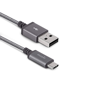 Compra Cable Moshi Integra USB-C a USB-A 1.5m Gris Titanio