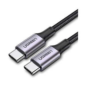 Compra Cable Ugreen 70429 USB-C a USB-C Nylon Trenzado 2.0 m 100 W Negro
