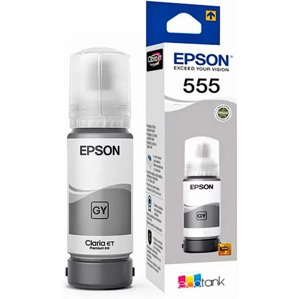 Comprar botella de tinta epson t555520 gris | MacStore Online