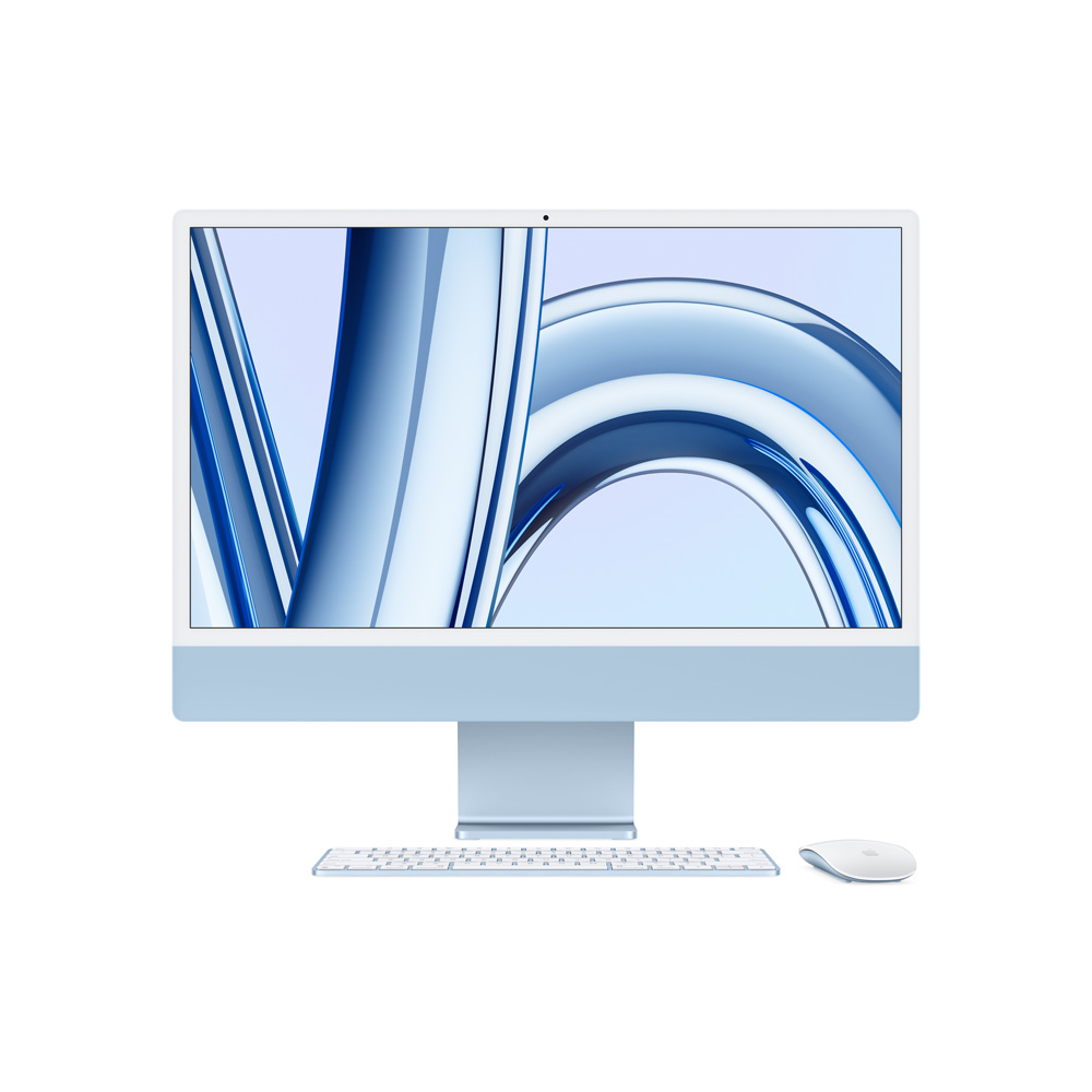 iMac 24" MQRQ3E/A Chip M3 CPU8 GPU10 8GB 256GB Azul                   