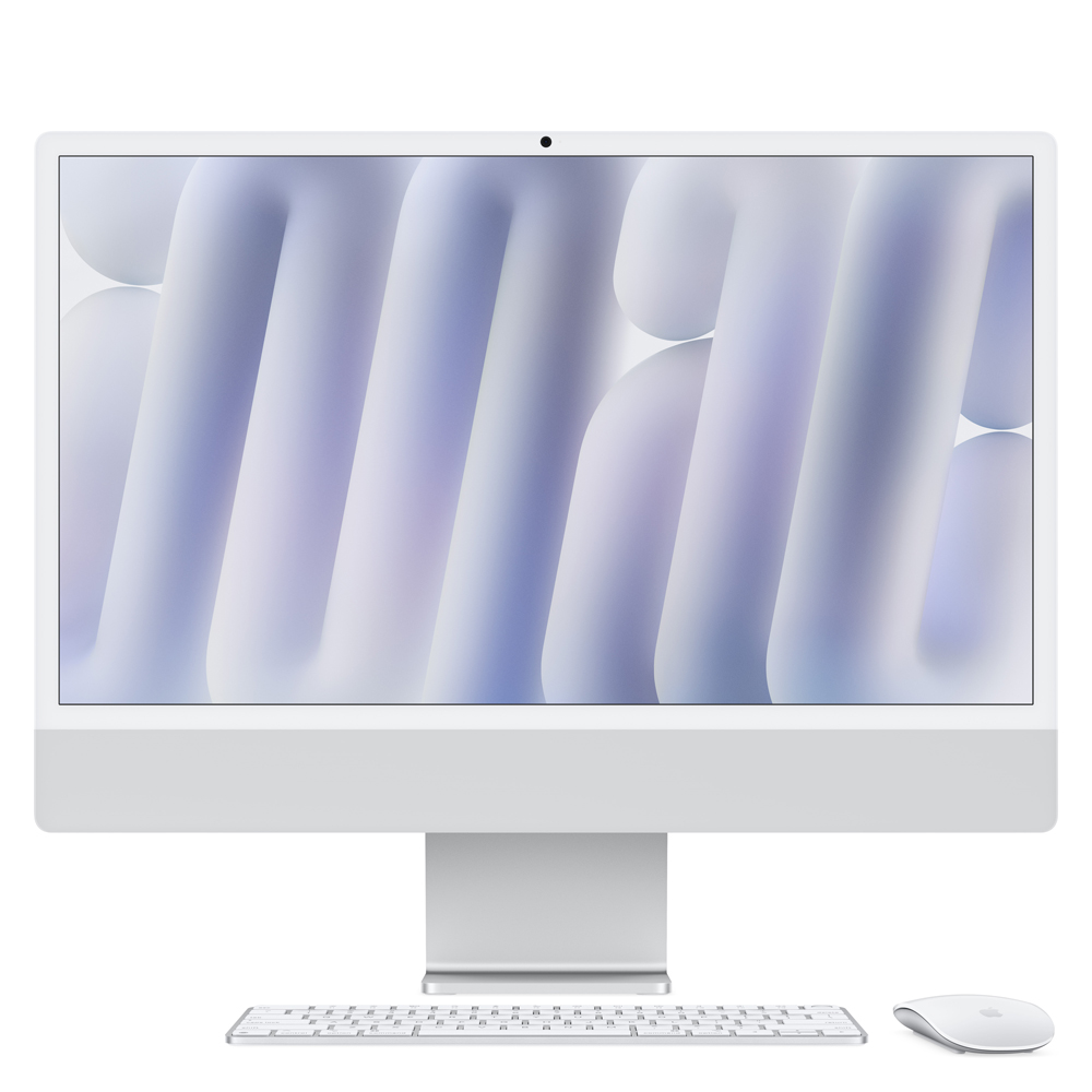 iMac 24" MWUV3E/A Chip M4 CPU10 GPU10 16GB 512GB Plata                