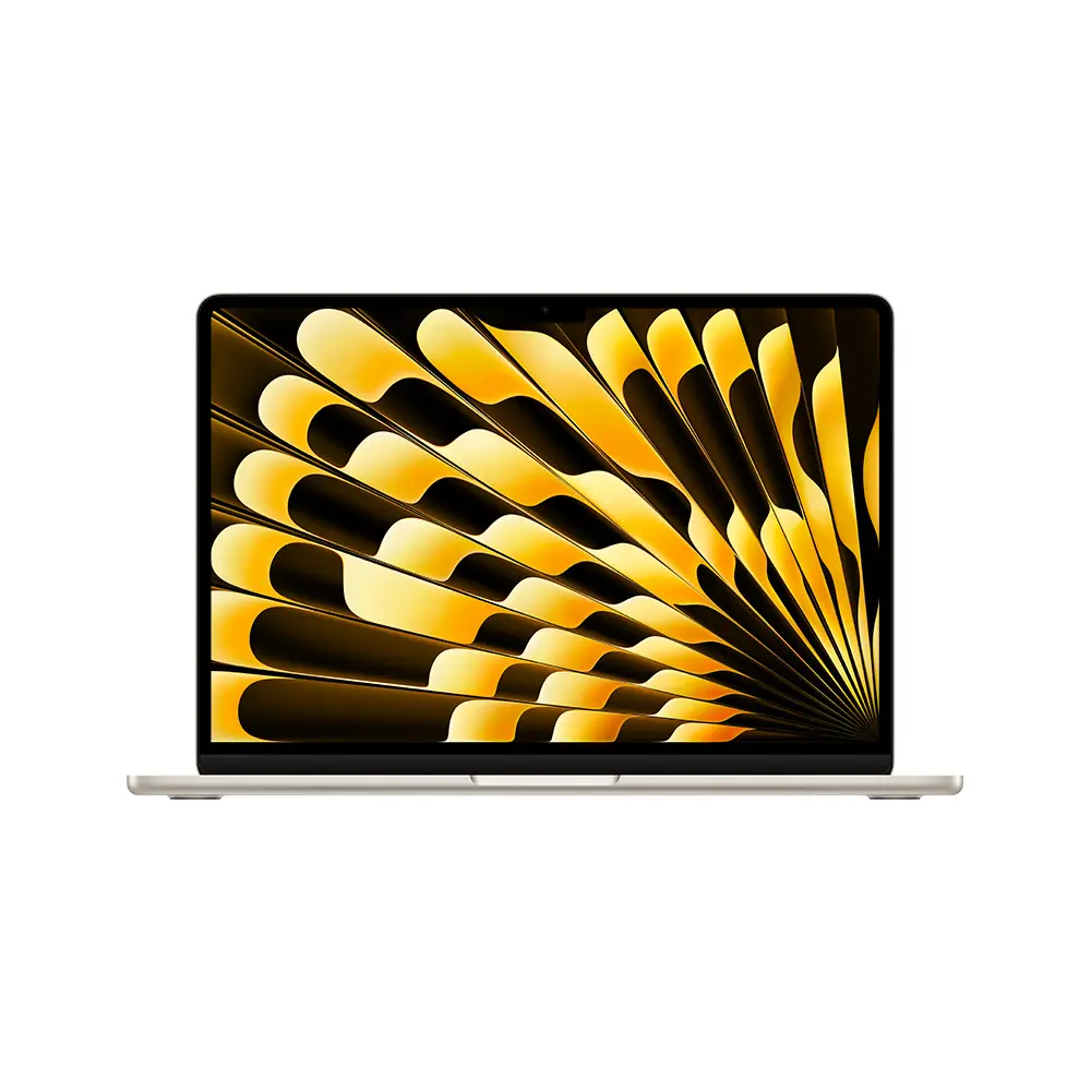 Comprar macbook air 13 blanco estelar chip m3 10 gpu 24gb 512gb ssd español estandar | MacStore Online