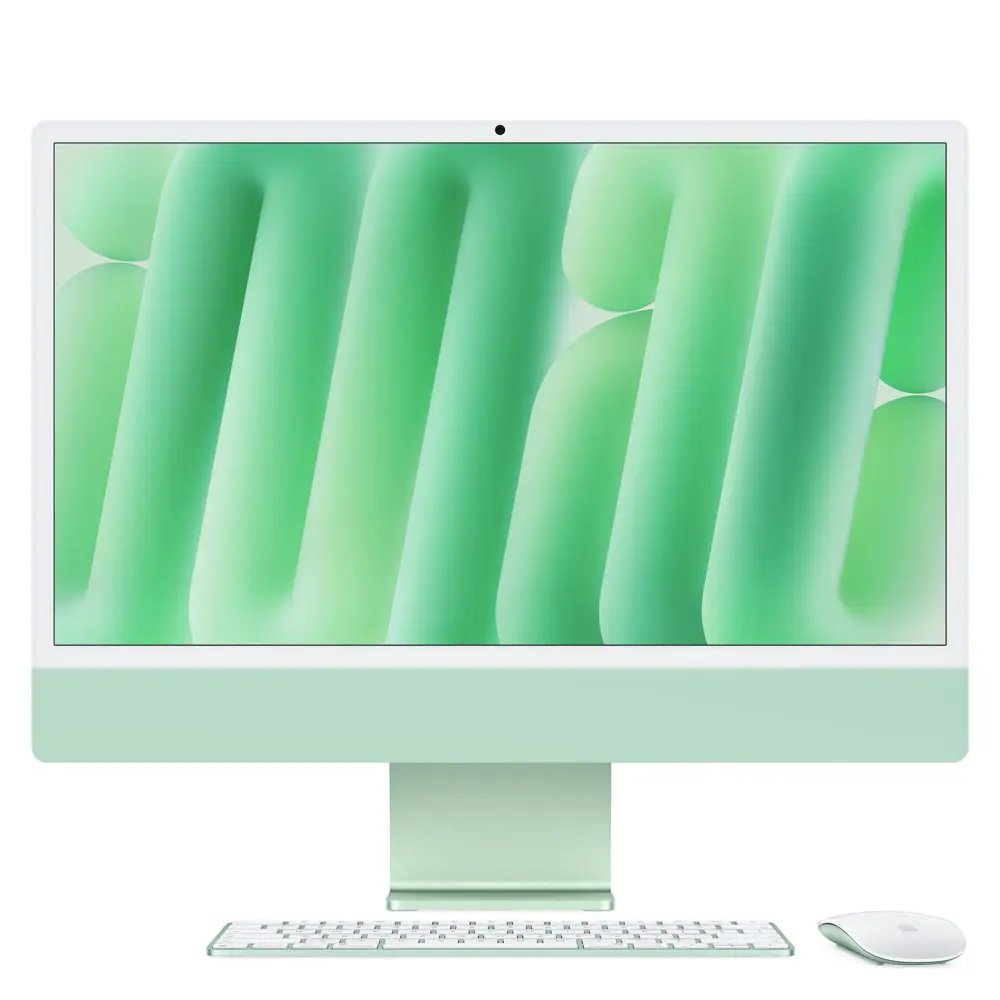 Comprar imac verde chip m6 gpu 10 16gb 256gb ssd español estandar | MacStore Online