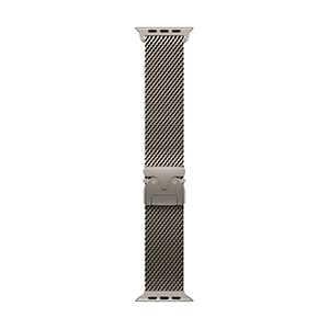 Compra Correa Apple Estilo Milanés Titanio Natural Caja De 49 mm M