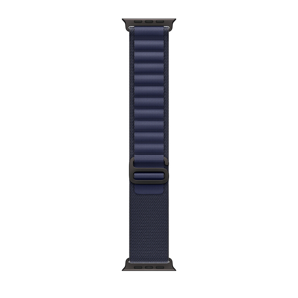 Correa Apple Alpine Azul Marino - Titanio Negro Caja De 49 mm M       