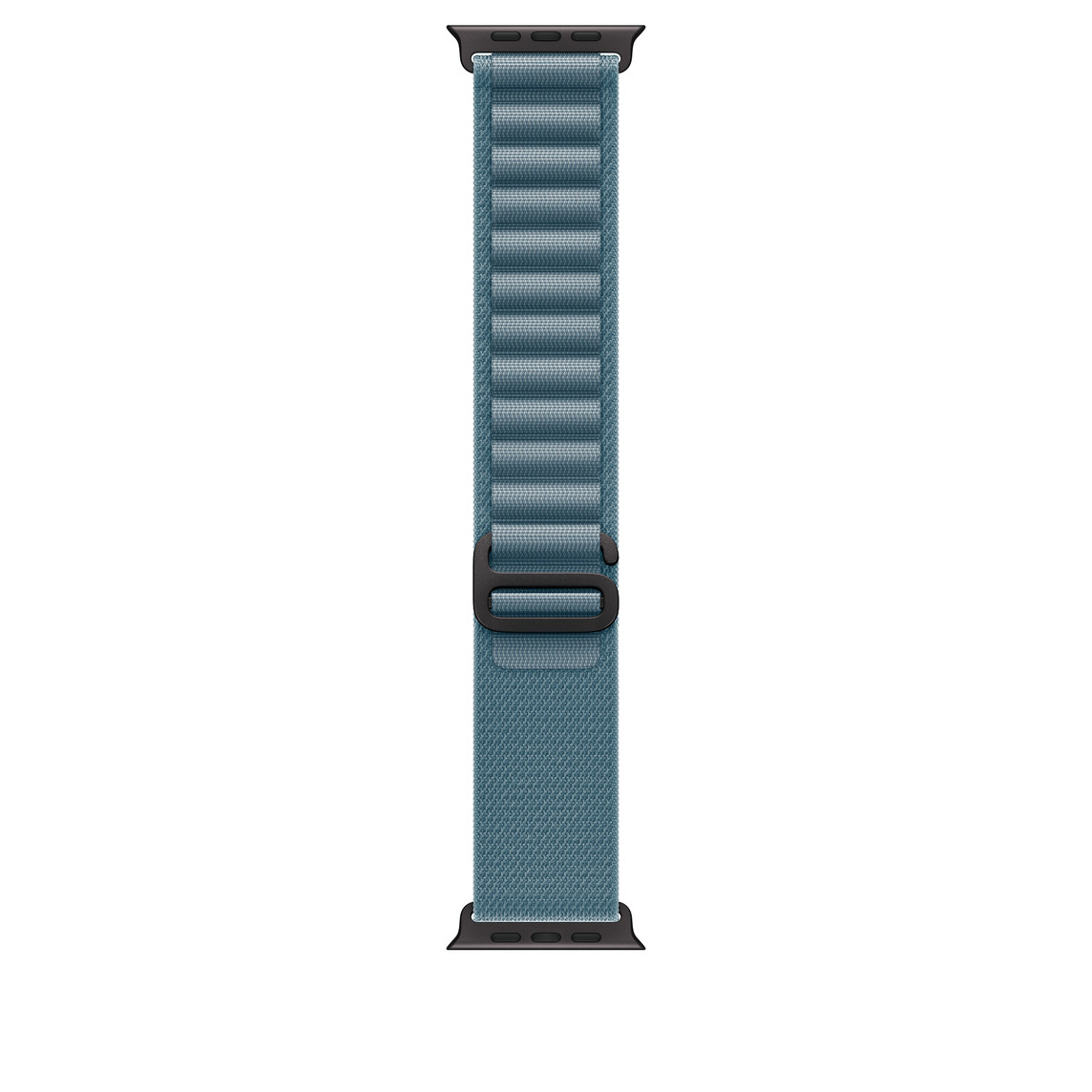 Correa Apple Alpine Titanio Negro Caja 49 mm M Azul Claro             