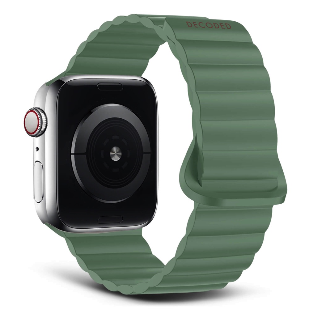 Comprar correa decoded apple watch 42 41 40 mm silicon verde | MacStore Online