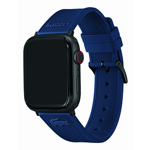 Compra Correa Lacoste 2050008 Apple Watch 46-45-44mm Silicon Azul