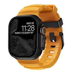 Compra Correa Nomad Rocky Point Apple Watch 49-46-45 mm Hebilla Negra Sol
