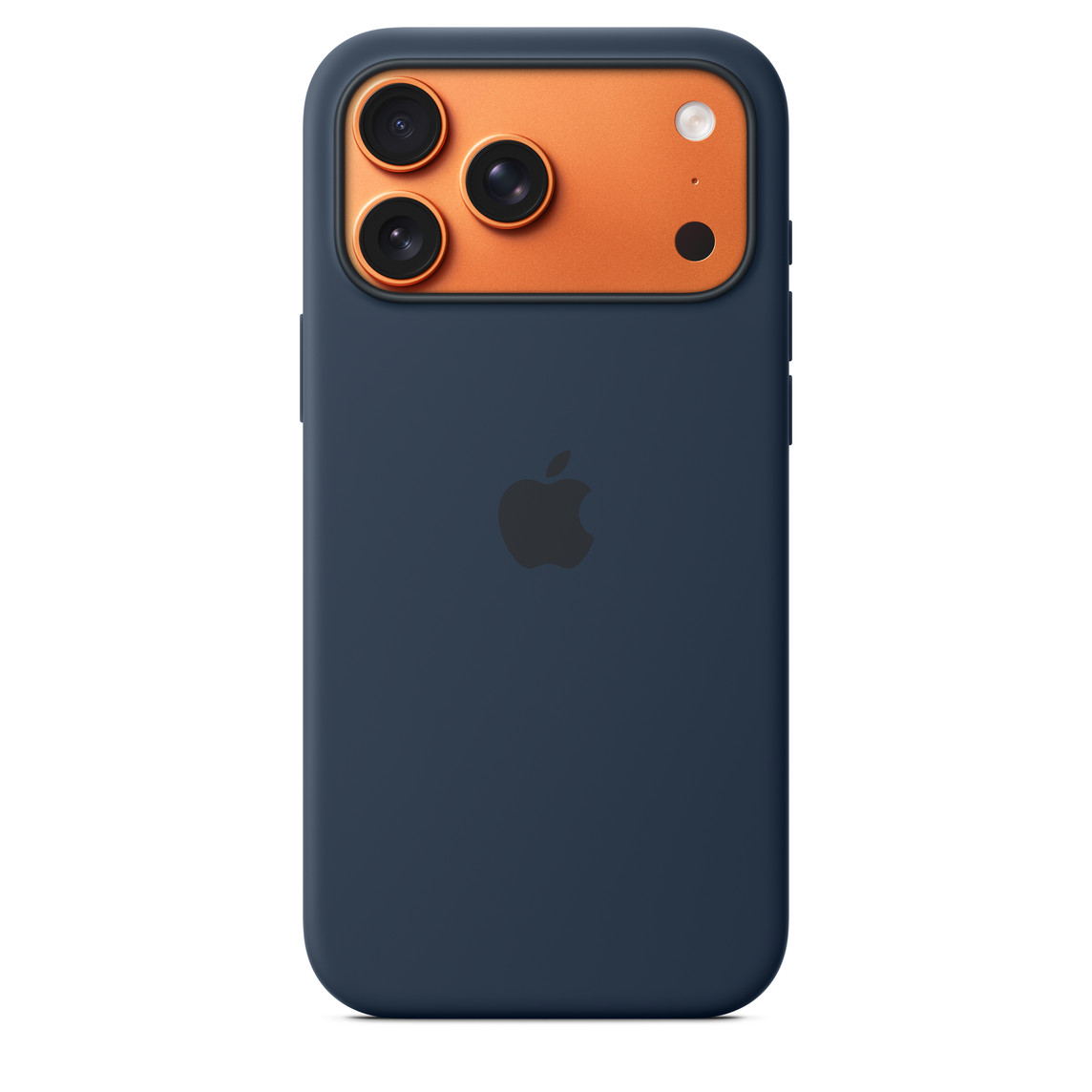 Funda Apple iPhone 17 Pro Max Silicon Magsafe Medianoche              