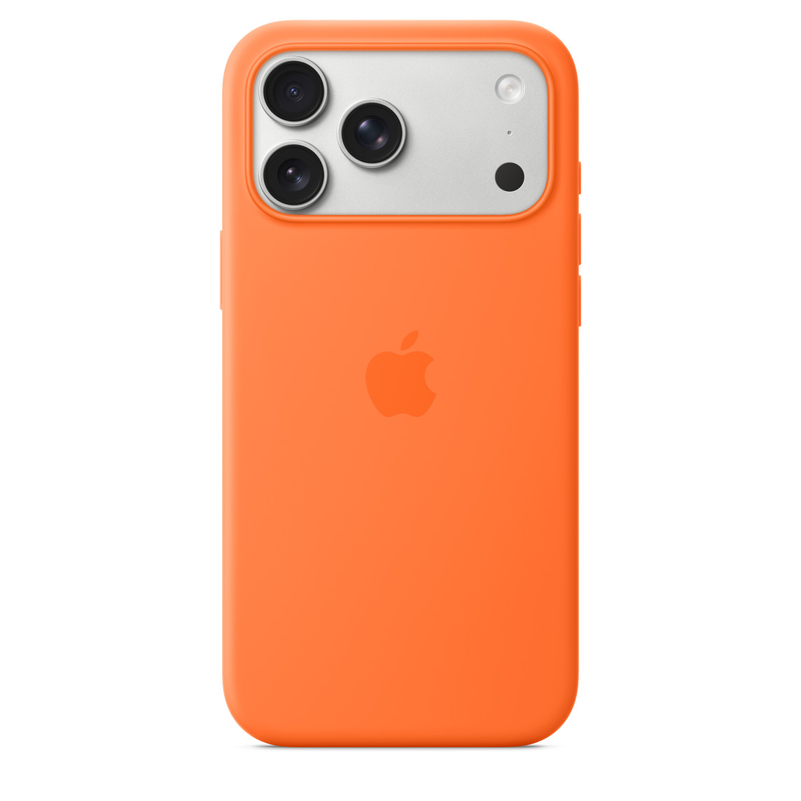 Funda Apple iPhone 17 Pro Max Silicon Magsafe Naranja                 