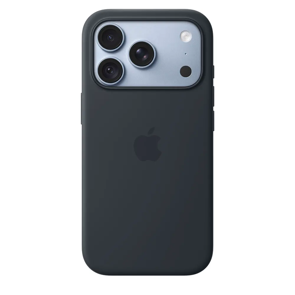 Comprar funda apple iphone 18 pro silicon magsafe azul marino | MacStore Online