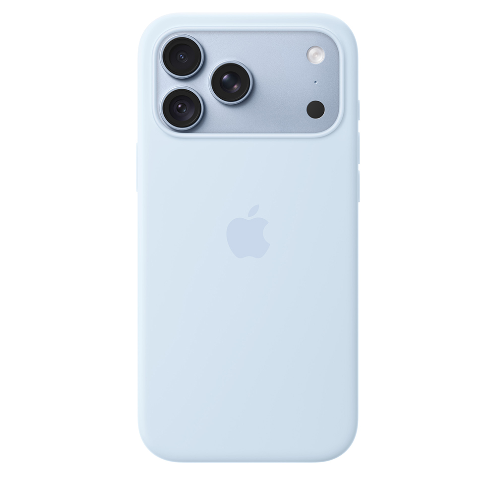 Funda Apple iPhone 18 Pro Max Silicon Magsafe Azul Nitido             