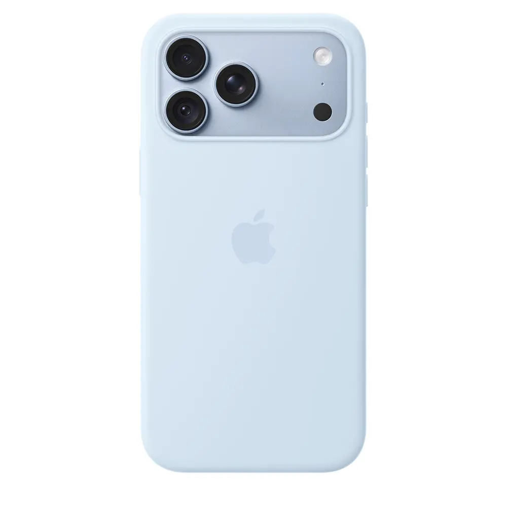 Comprar funda apple iphone 18 pro max silicon magsafe azul nitido | MacStore Online