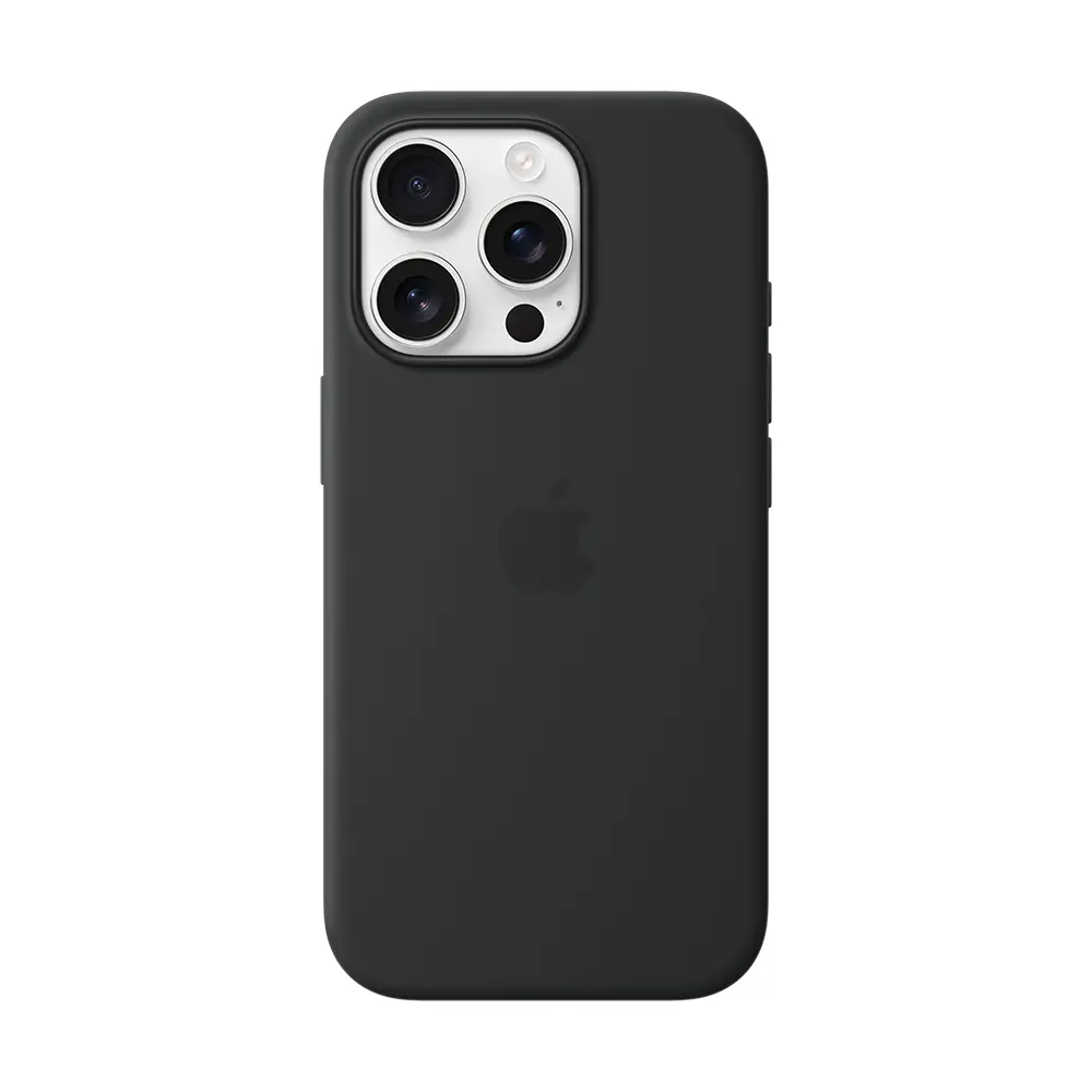 Comprar funda apple iphone 16 pro magsafe silicon negro | MacStore Online