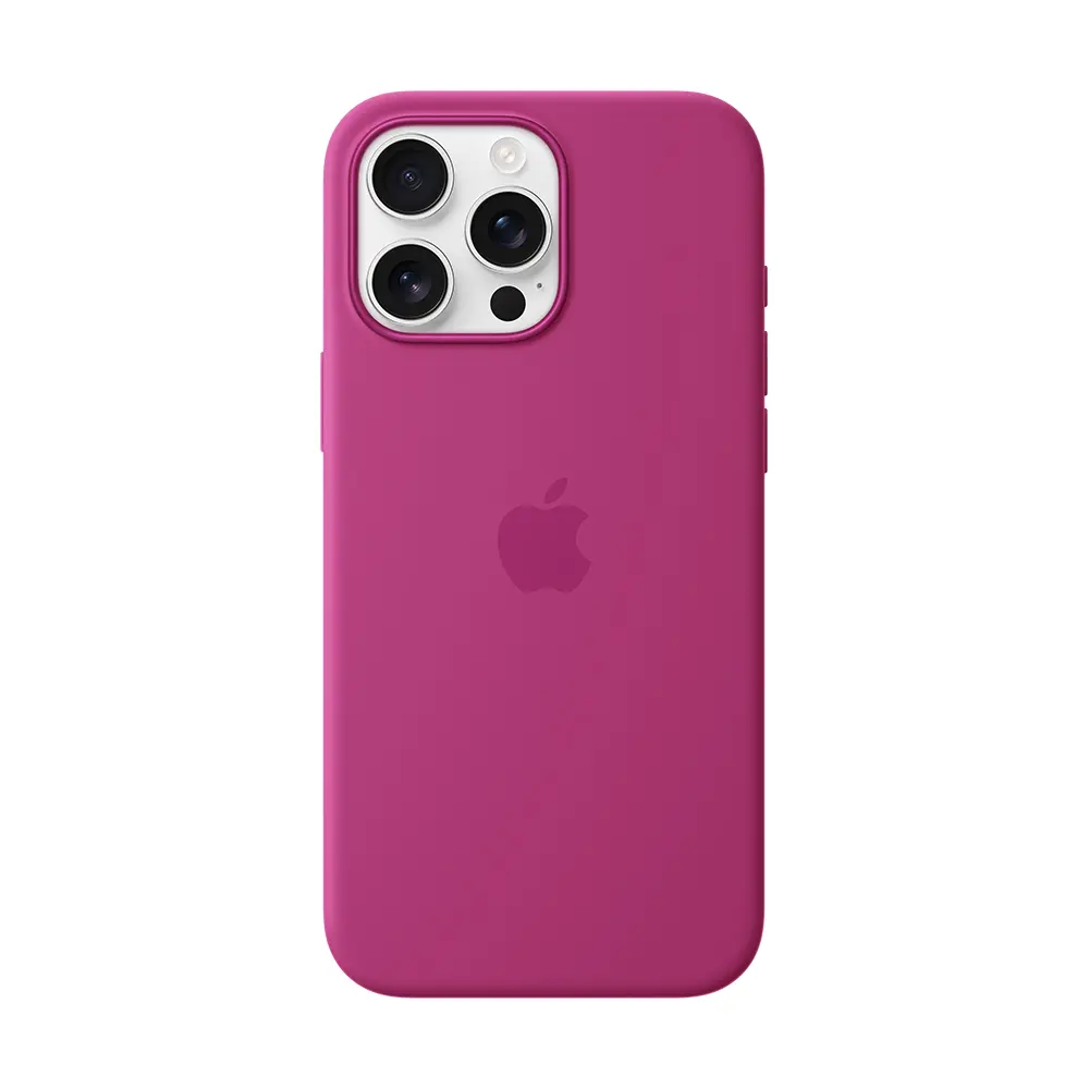 Comprar funda apple iphone 16 pro max magsafe silicon fucsia | MacStore Online