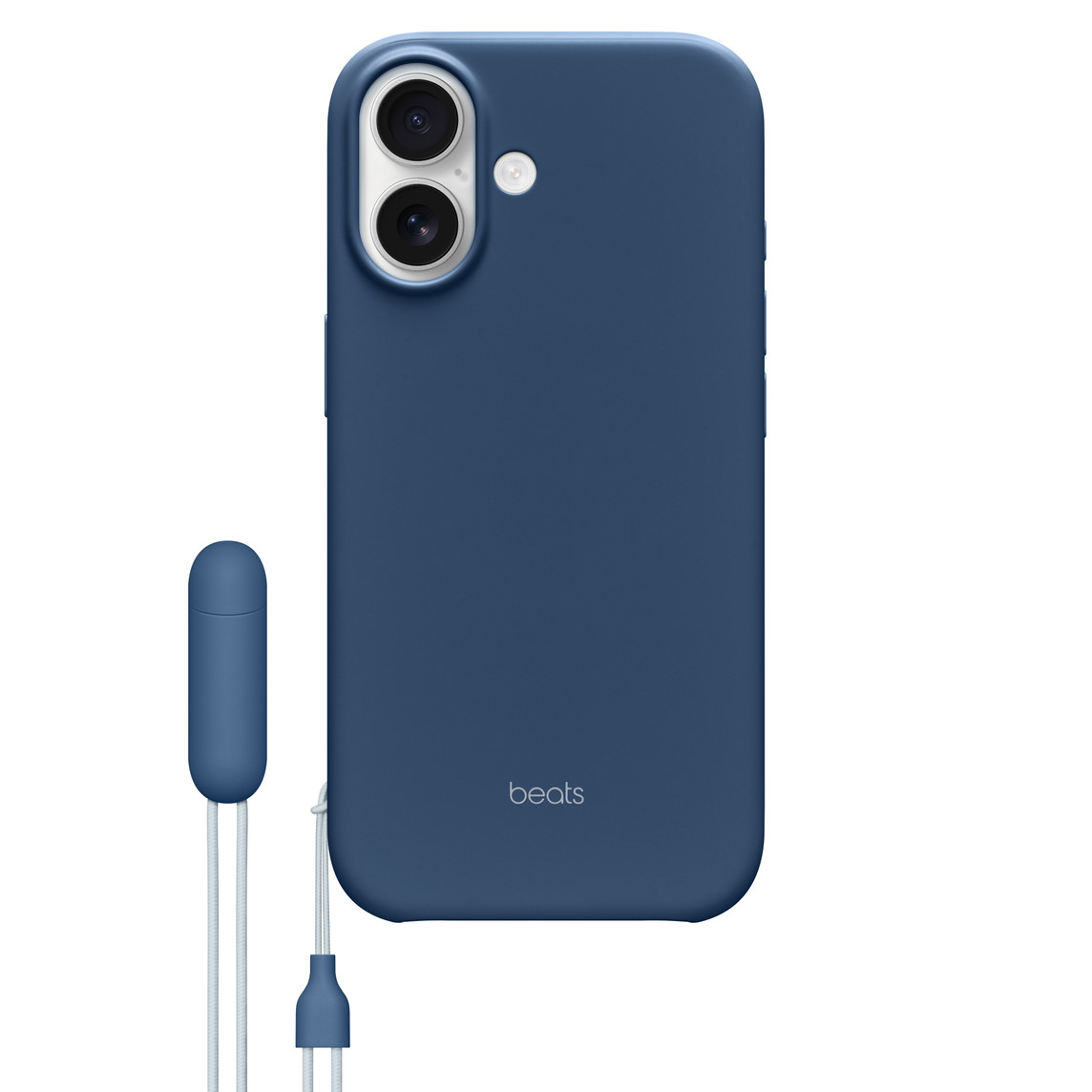 Funda Beats Horizontal iPhone 17 Magsafe Correa Azul Subsuelo         