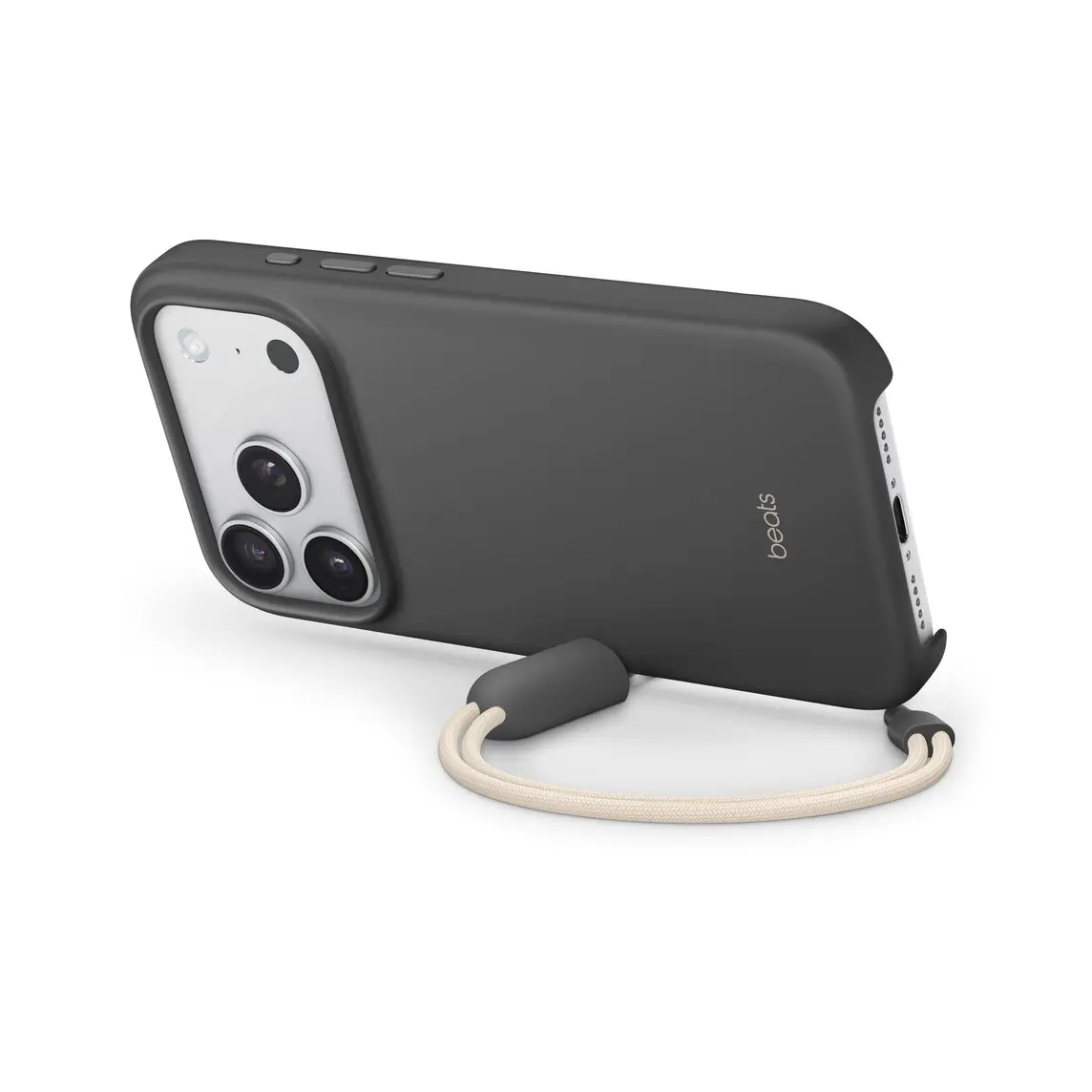 Comprar funda beats horizontal iphone 17 pro magsafe correa gris granito | MacStore Online