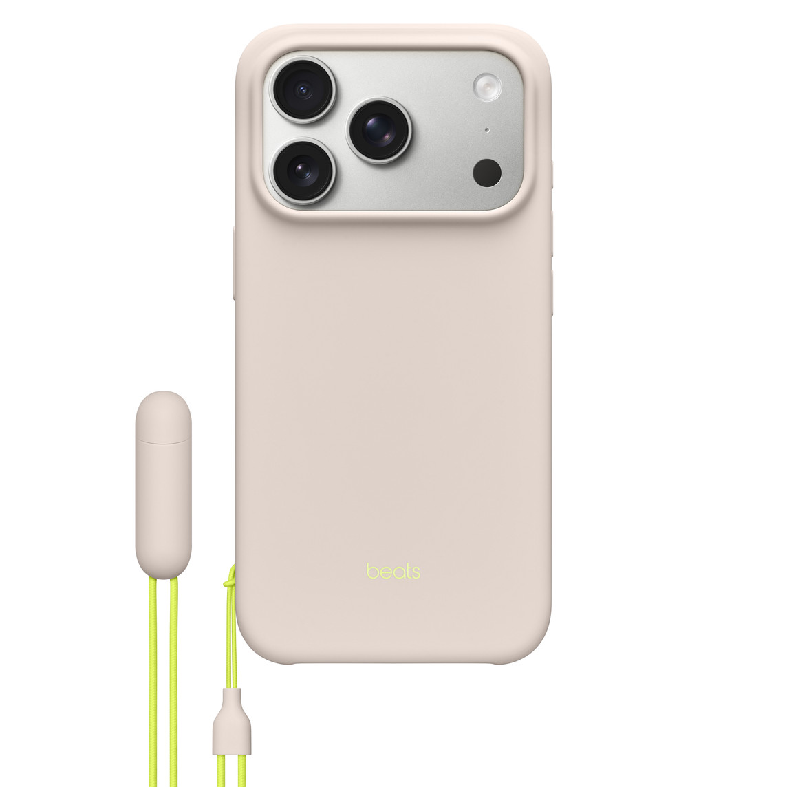 Funda Beats Horizontal iPhone 17 Pro Magsafe Correa Gris Calizo       