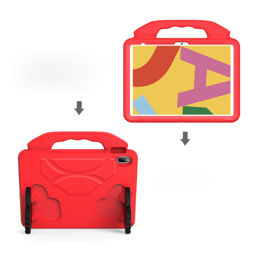 Funda Boba Niños iPad 11a - 10a Gen Rojo                              