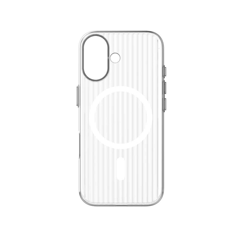 Comprar funda d bugg iphone 17 corrugada magsafe transparente | MacStore Online