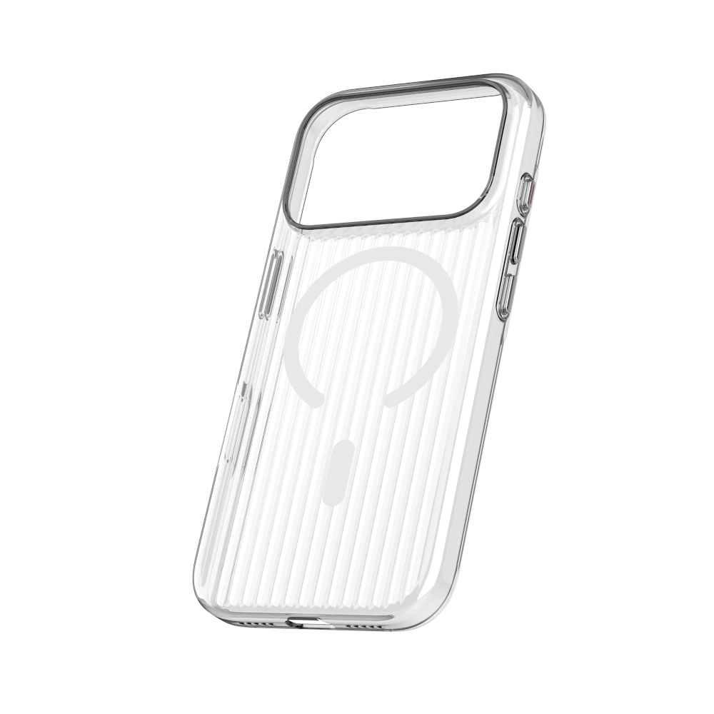Comprar funda d bugg iphone 17 pro corrugada magsafe transparente | MacStore Online