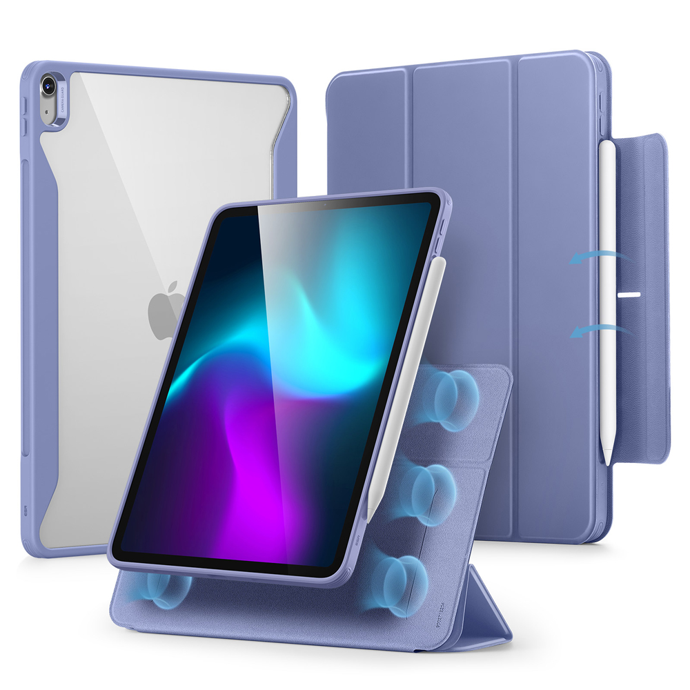 Funda ESR Rebound Hybrid 360 iPad Air 13" M4 - M2 Lavanda             
