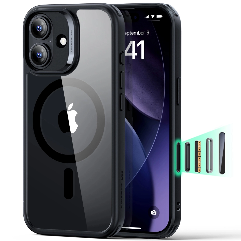 Comprar funda esr classic hybrid iphone 17 magsafe negra transparente | MacStore Online