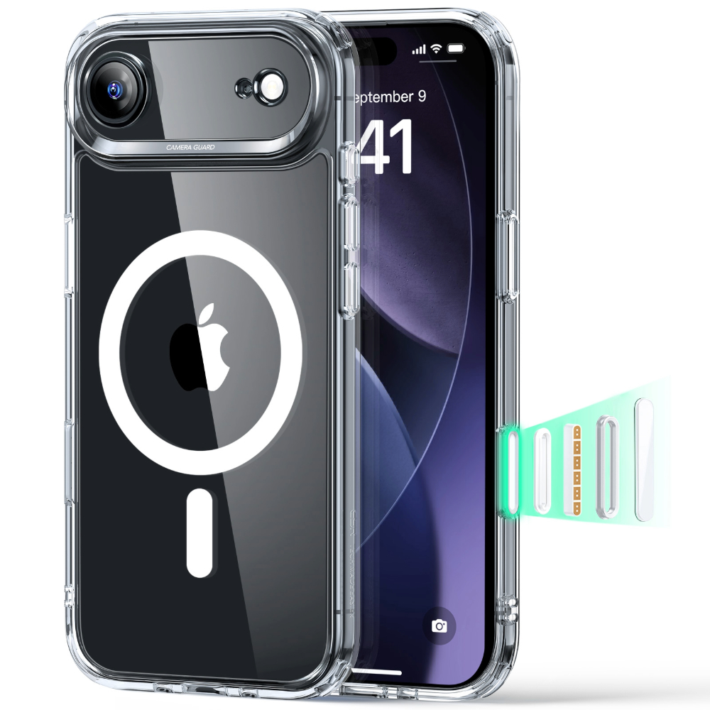 Funda ESR Classic Hybrid iPhone Air MagSafe Transparente              
