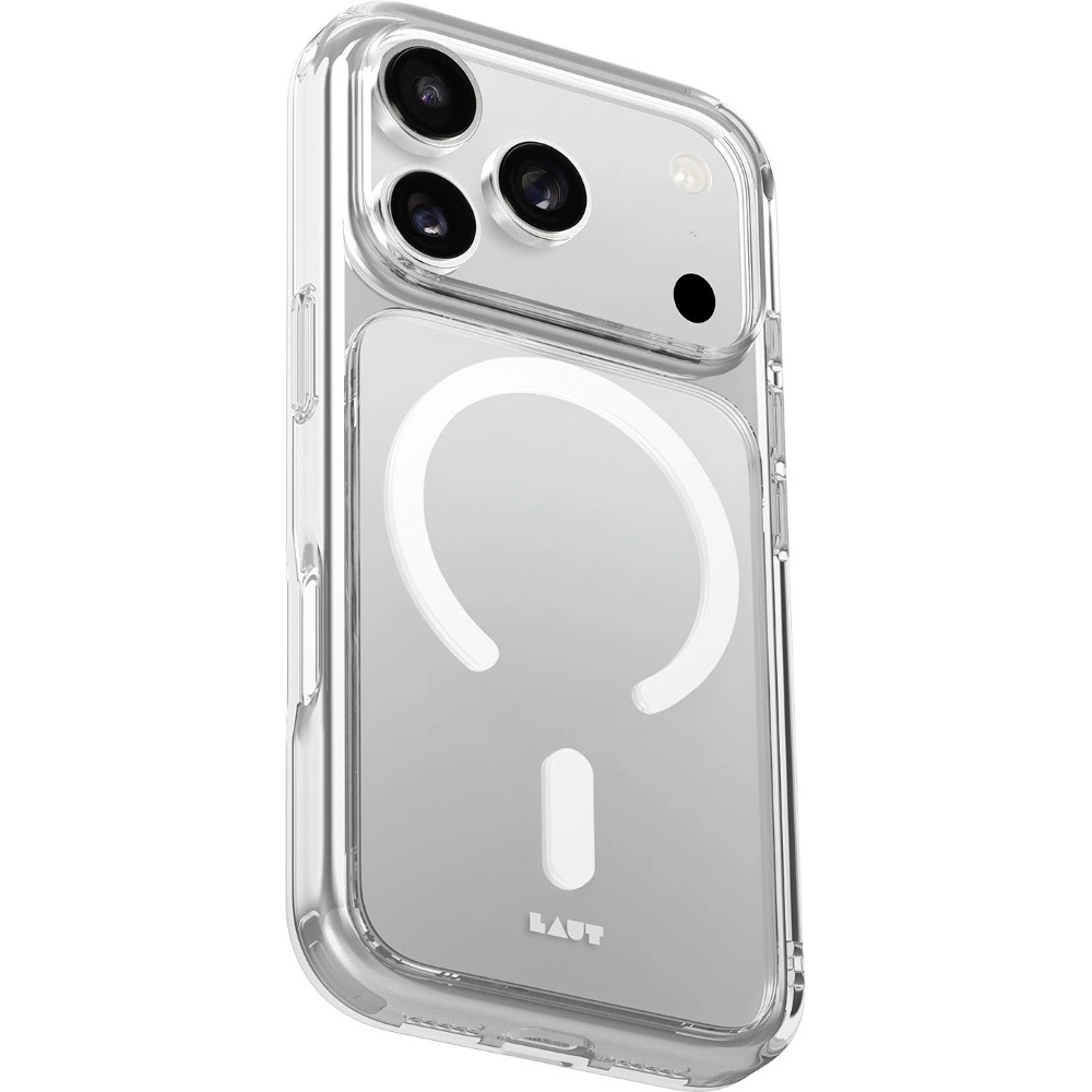 Comprar funda laut crystal fluro iphone 17 pro gris claro transparente | MacStore Online