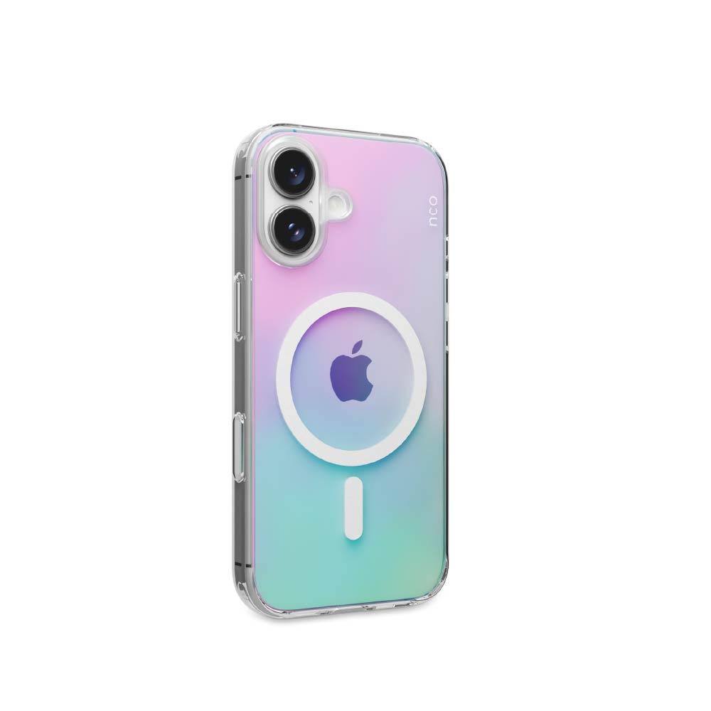 Funda NCO SafeCase Transparente iPhone 17 Con MagSafe Tornasol        