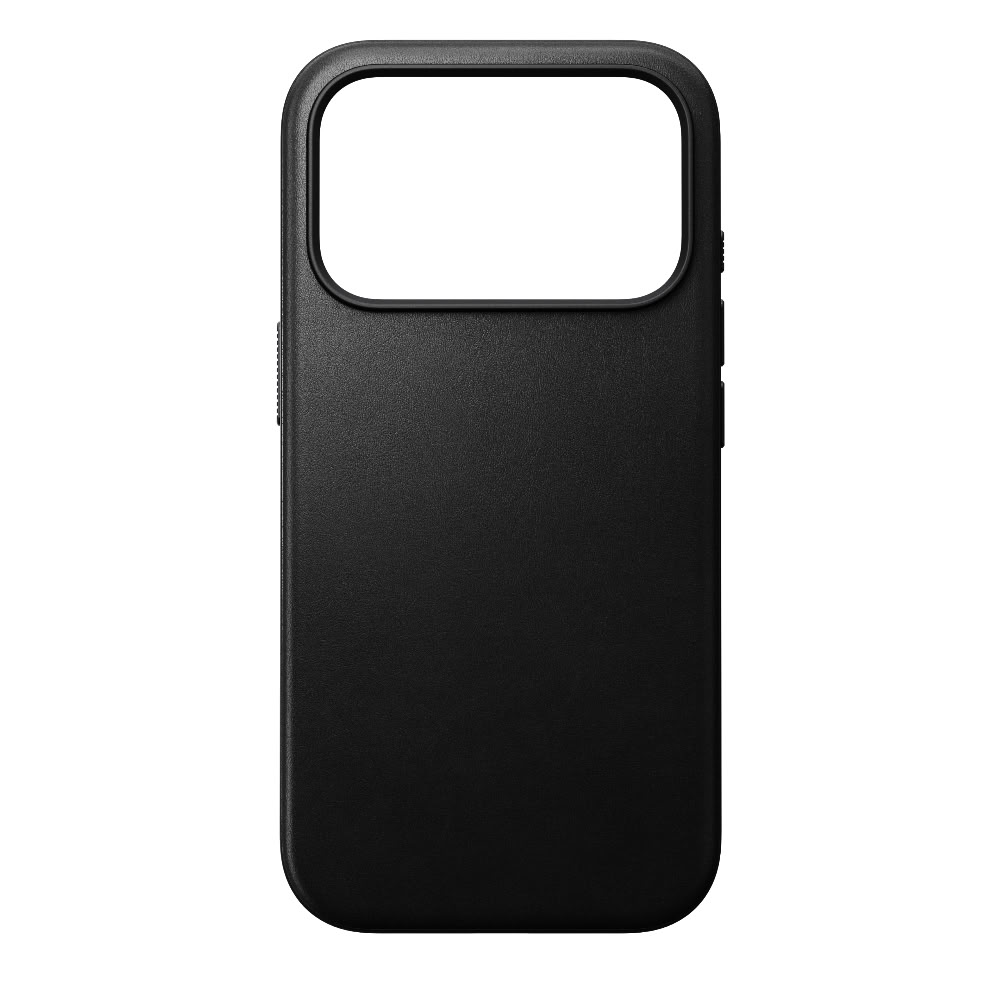 Funda Nomad Modern Leather iPhone 17 Pro MagSafe Negro                