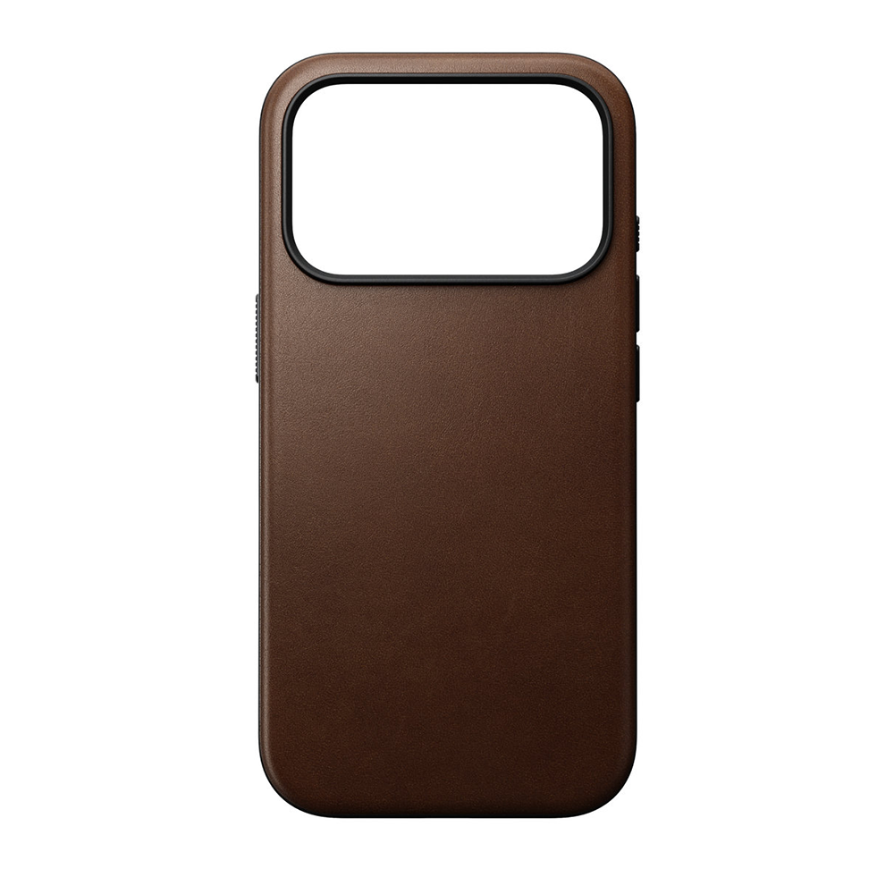 Comprar funda nomad modern piel iphone 18 pro max magsafe marron | MacStore Online