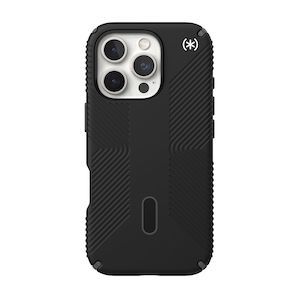 Compra Funda Speck Presidio2 Grip +Cl iPhone 16 Pro / 17 Magsafe Negro