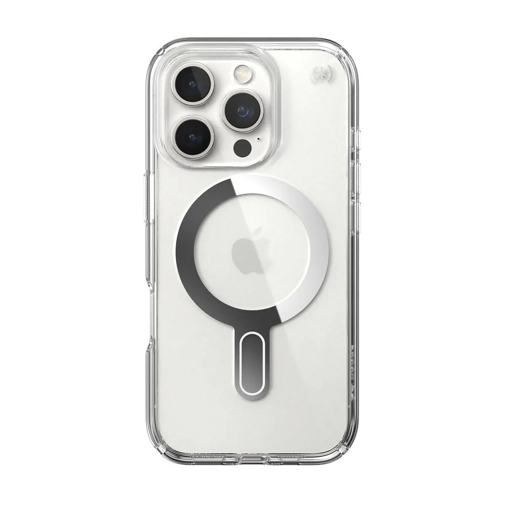 Comprar funda speck presidio perfect clear cl iphone 16 pro 17 magsafe plata | MacStore Online