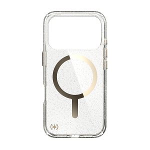 Compra Funda Speck Presidio Lux iPhone 17 Pro MagSafe Brillos Oro