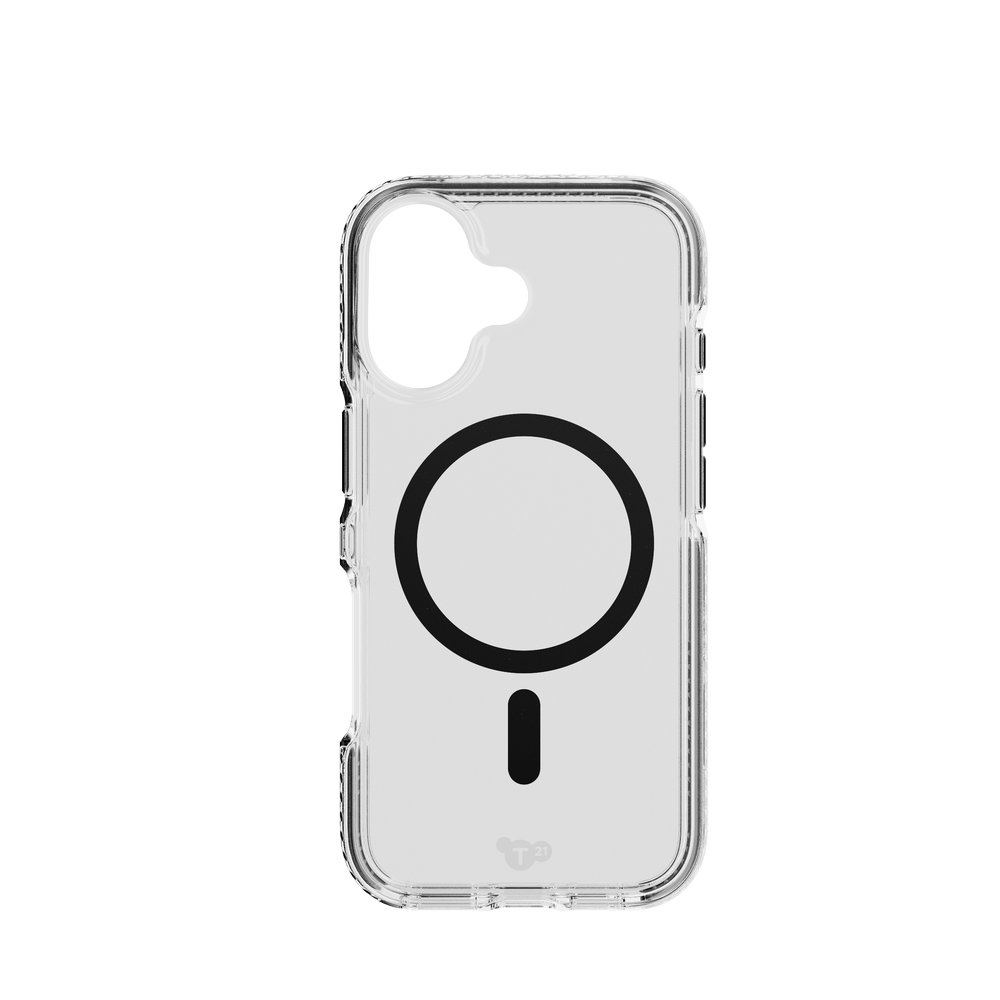 Funda Tech21 EvoCrystal iPhone 17 MagSafe Negro                       
