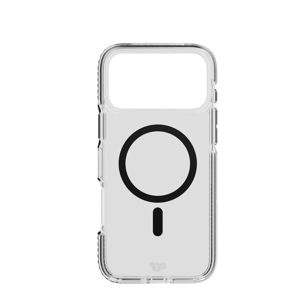 Funda Tech21 EvoCrystal iPhone 17 Pro Max MagSafe Negro               