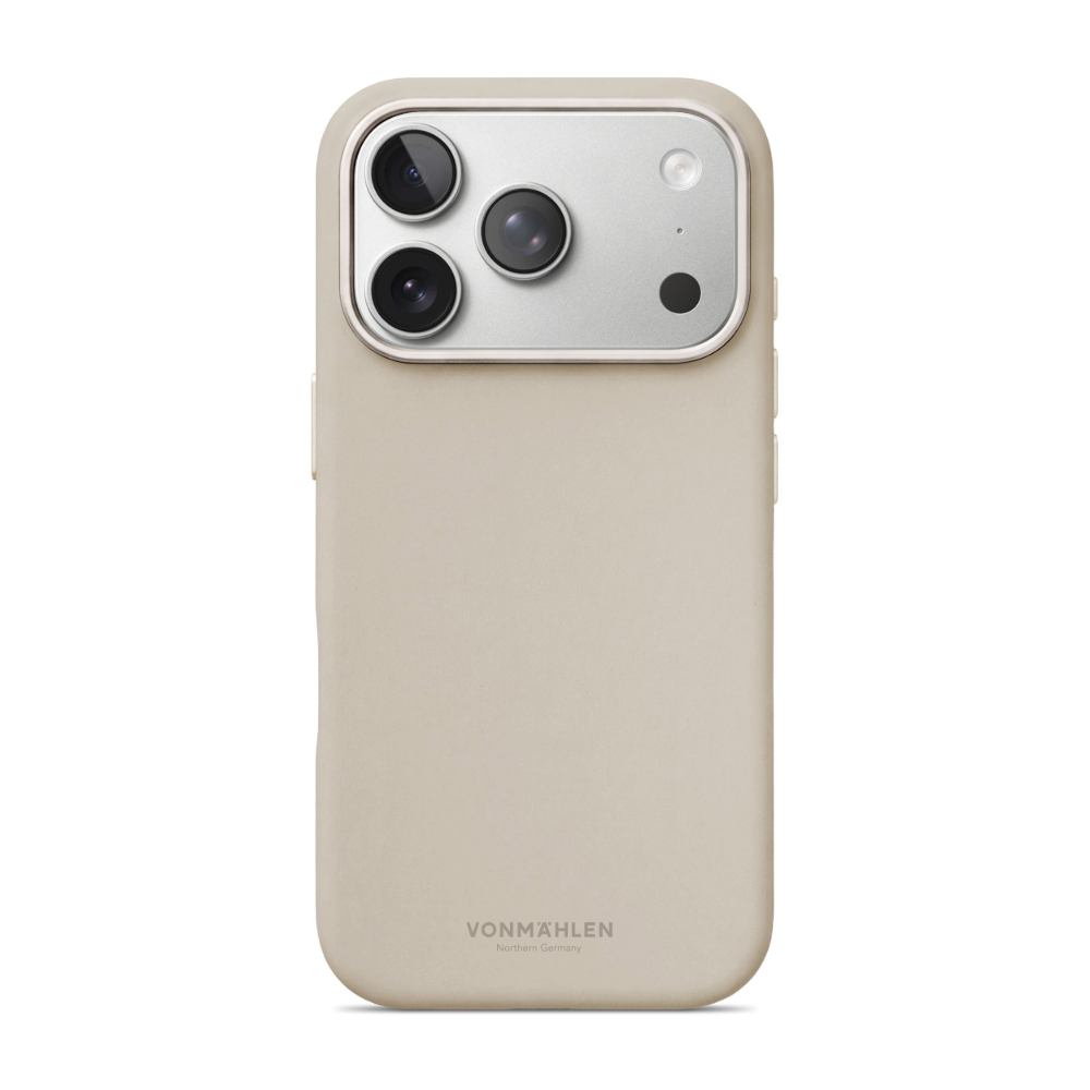 Comprar funda vonmahlen silicon suave iphone 18 pro max crema | MacStore Online