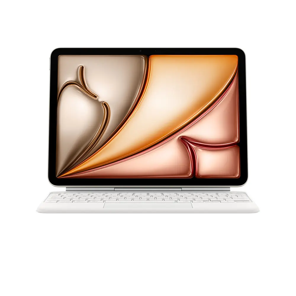 Comprar magic keyboard apple ipad air 11pulgadas m4 blanco esp lat | MacStore Online